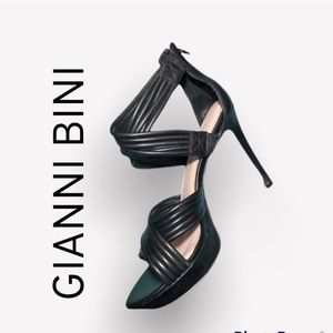 GIANNI BINI BLACK SIZE 8.5 HEELS/SHOES